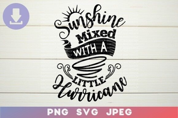 A Little Hurricane, Funny Baby SVG: A Charming Graphics Illustration