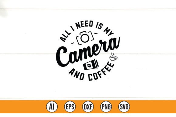 All I Need is My Camera and Coffee: T-Shirt Graphics Review