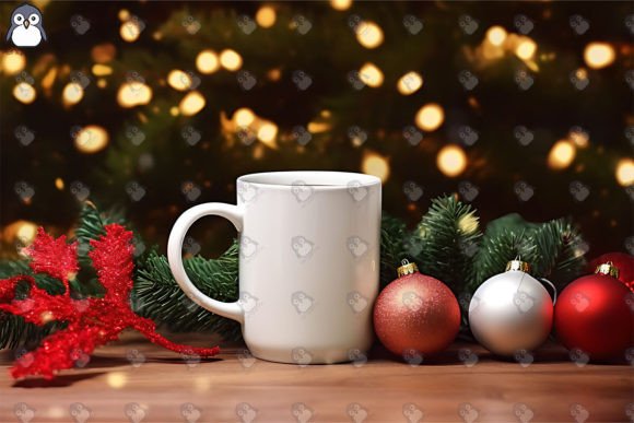 Christmas Mug Mockup 16: A Versatile Graphics Tool for Mugs Amp