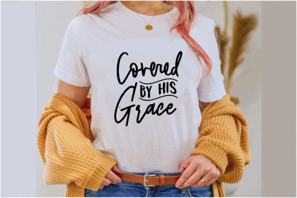 Covered by This Grace: A Versatile Graphic for T-Shirt Designs