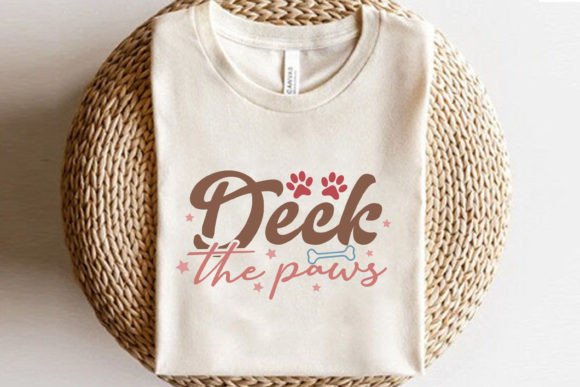 Deck the Paws SVG: Graphics for T-Shirt Designs