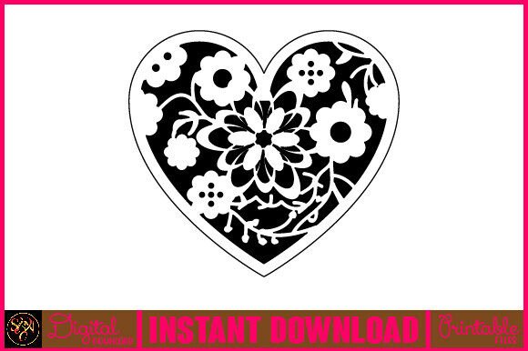 Heart 18: A Versatile Animal Mandala for Embroidery