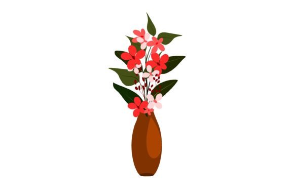 Vase Bouquet: A Versatile Graphics and Illustrations Asset